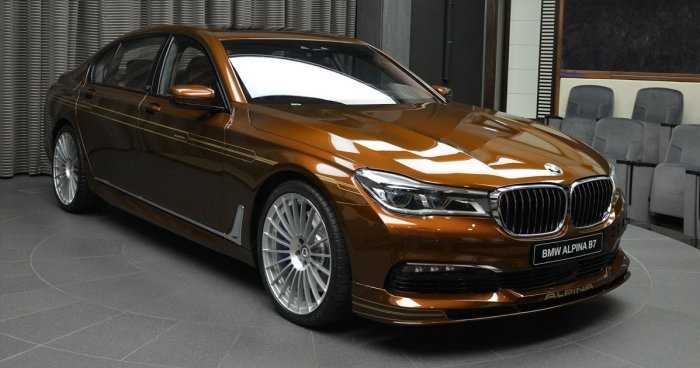 BMW Alpina B7 в незвичайному кольорі вперше продемонстровано в Абу-Дабі
