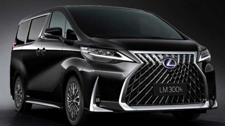 Мінівен Lexus LM. Фото і відео.