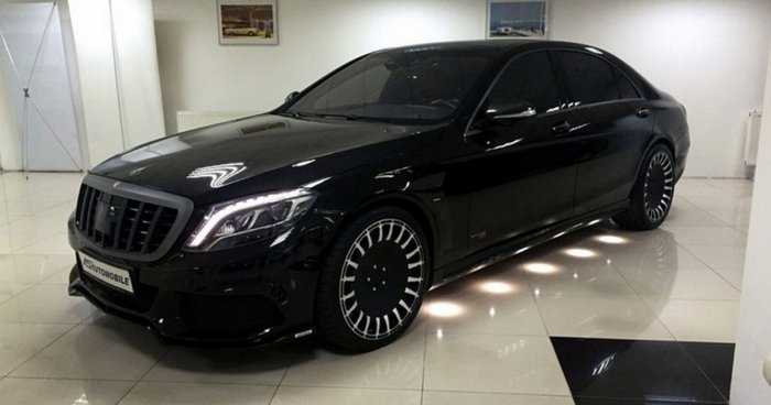Брутальний Mercedes-Benz S63 AMG, який допрацювали найкращі дизайнери світу.