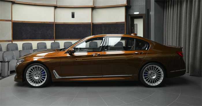 BMW Alpina B7 в незвичайному кольорі вперше продемонстровано в Абу-Дабі