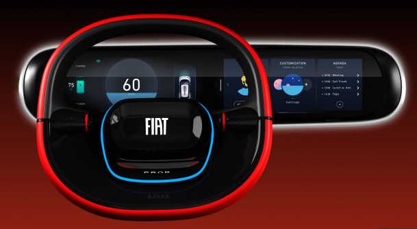 FIAT представив свій перший електрокар з цікавими рішеннями!