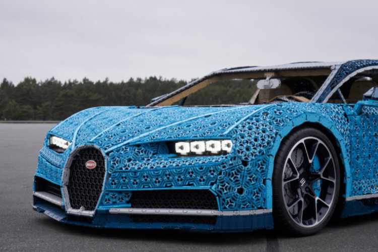 Bugatti Chiron з конструктора! + ВІДЕО