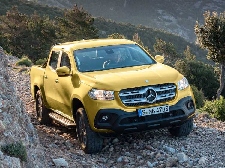 Перший пікап: Mercedes-Benz X-class
