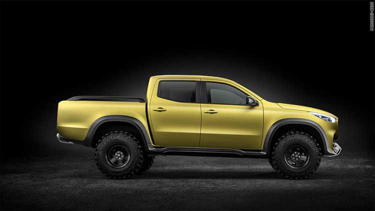 Перший пікап: Mercedes-Benz X-class