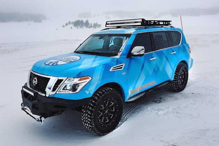 Nissan готує позашляховик Armada у версії Snow Patrol