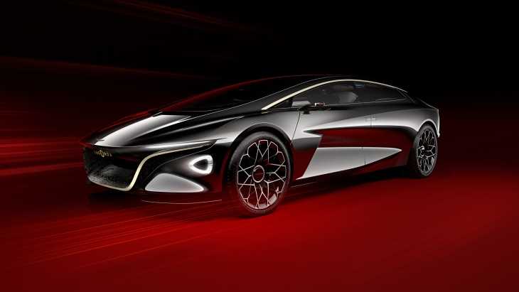 Aston Martin показали електричний лімузин Lagonda Vision Концепт.
